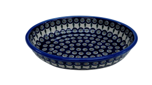 Deep oval platter (A187 D43)