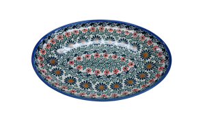 Egg shape small plattter (A408 D48)