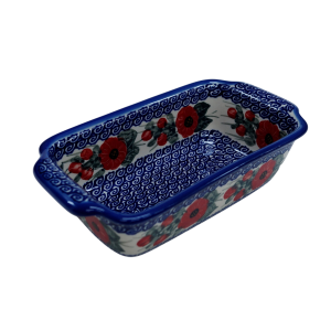 Forma ceramiczna z uszami do pieczenia chleba II (A181 D15) 