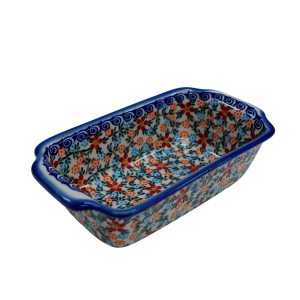 Forma ceramiczna z uszami do pieczenia chleba II (A181 D54)