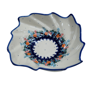 Large curly bowl (A190 D23)        