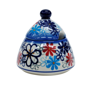 Sugar bowl  with lid (A78 D44)