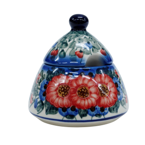 Sugar bowl  with lid (A78 D28)