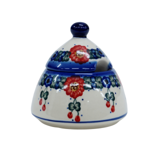 Sugar bowl  with lid (A78 D10)