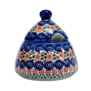 Sugar bowl  with lid (A78 D35)