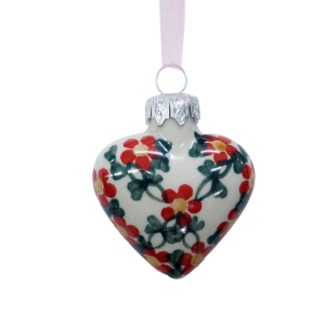 Heart Christmas ball (A457 D20) 
