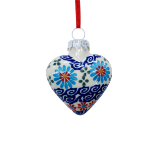 Heart Christmas ball (A457 D3)