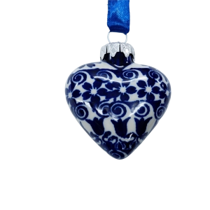 Heart Christmas ball (A457 D25)