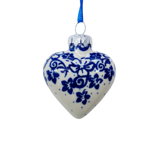 Heart Christmas ball (A457 D27)