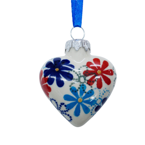 Heart Christmas ball (A457 D44)