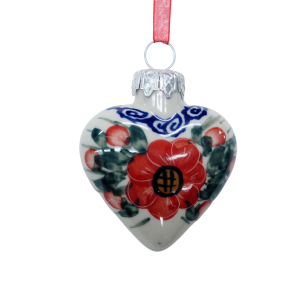 Heart Christmas ball (A457 D15)