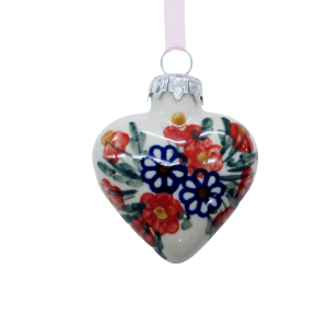 Heart Christmas ball (A457 D68)