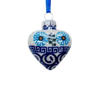 Bombka choinkowa serce (A457 D38)