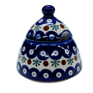 Sugar bowl  with lid (A78 D24)