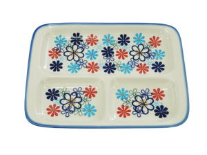 Dinner plate divided (A318 D44)
