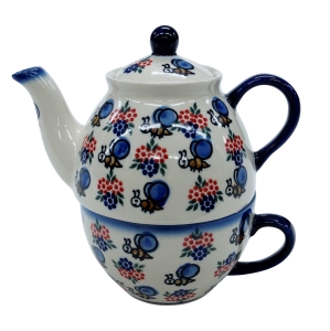 Teapot with a cup (A347 D2)