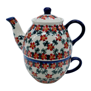 Teapot with a cup (A347 D20)