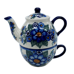 Teapot with a cup (A347 D7)