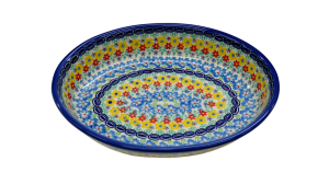 Deep oval platter (A187 D26)