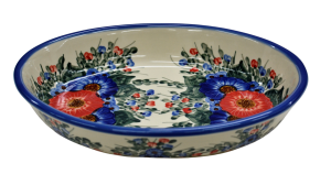 Deep oval platter (A187 D12)