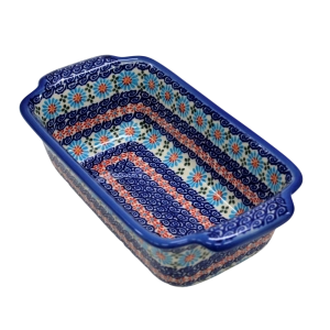 Stoneware loaf pan large III (A182 D3)