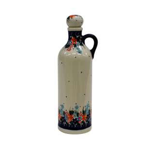 Butelka ceramiczna z korkiem mała 0,6l (A64 D23)