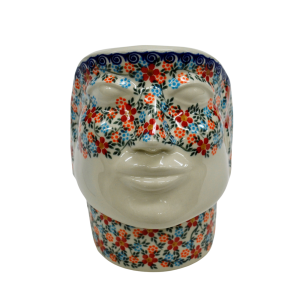 Ceramic flower pot HEAD (A470 D54)