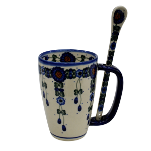 Cappuccino mug with a spoon (A20 D40)