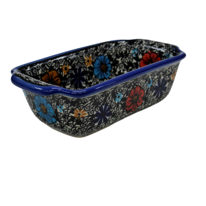 Forma ceramiczna z uszami do pieczenia chleba II (A181 D66)