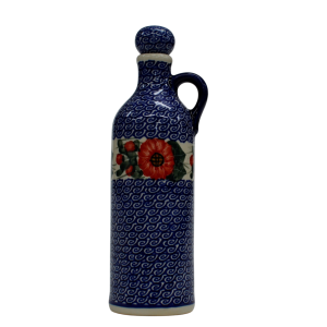 Butelka ceramiczna z korkiem mała 0,6l (A64 D15)