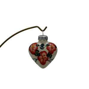 Heart Christmas ball (A457 D37)