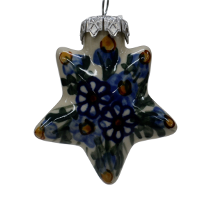 Christmas ornament STAR (A489 D7)