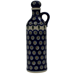 Ceramic bottle with cork small 0,6l (A64 D43)