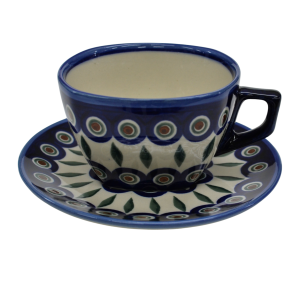 Coffe cup with a saucer 300ml (A504 D43)    