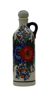 Butelka ceramiczna z korkiem mała 0,6l (A64 D12) 