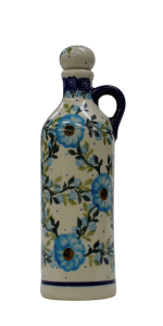 Butelka ceramiczna z korkiem mała 0,6l (A64 D58)  