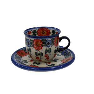 Espresso cup with saucer (A45 D10) 