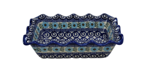 Bread loaf pan baker rectangular WAVE (A183 D38)         