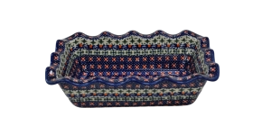 Bread loaf pan baker rectangular WAVE (A183 D21)             