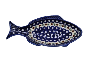 Fish baking dish small (A498 D24)