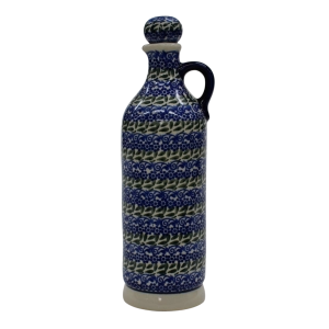 Ceramic bottle with cork large 0,8l (A67 D75) 