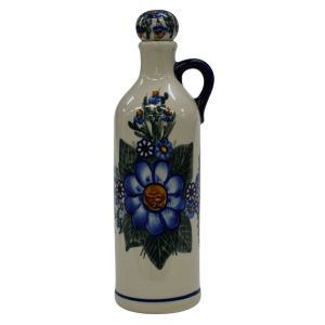 Butelka ceramiczna z korkiem mała 0,6l (A64 D7)   