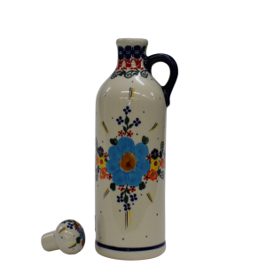 Butelka ceramiczna z korkiem mała 0,6l (A64 D59)