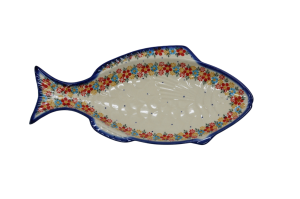 Fish baking dish small (A498 D52)  