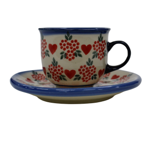 Espresso cup with saucer (A45 D88)   