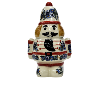 Nutcracker Soldier container with lid (A520 D7)