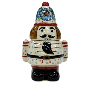 Nutcracker Soldier container with lid (A520 D102)            