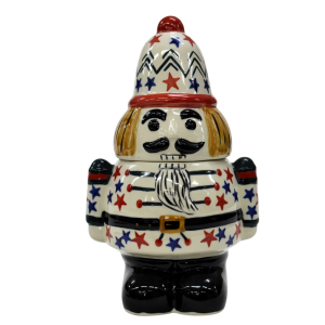Nutcracker Soldier container with lid (A520 D47)                    
