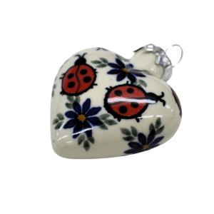 Heart Christmas ball (A457 D18)  