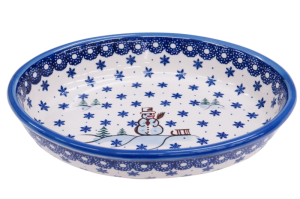 Deep oval platter (A187 D33)